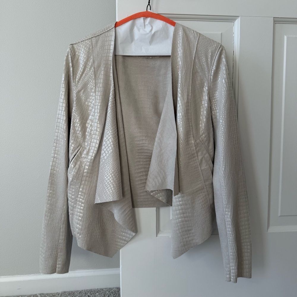 Blank NYC Drape Front Lightweight Jacket